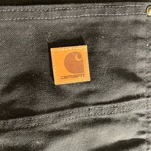 SOLD Carhartt Black Canvas pants
